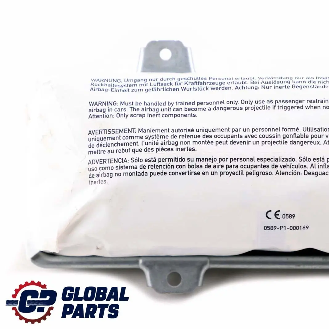 Front Airbag Mini R60 R61 Passenger Dashboard to with Part number 9811196 Front Airbag Mini R60 R61 Passenger Dashboard - SKU 9811196 - Part number 9811196