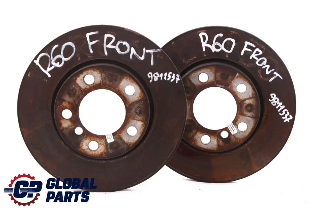 Front Wheel Brake Disc Set 294X22 to Mini Countryman Paceman R60 R61 with Part number 9811537 Mini Countryman Paceman R60 R61 Front Wheel Brake Disc Set 294X22 - SKU 9811537 - Part number 9811537