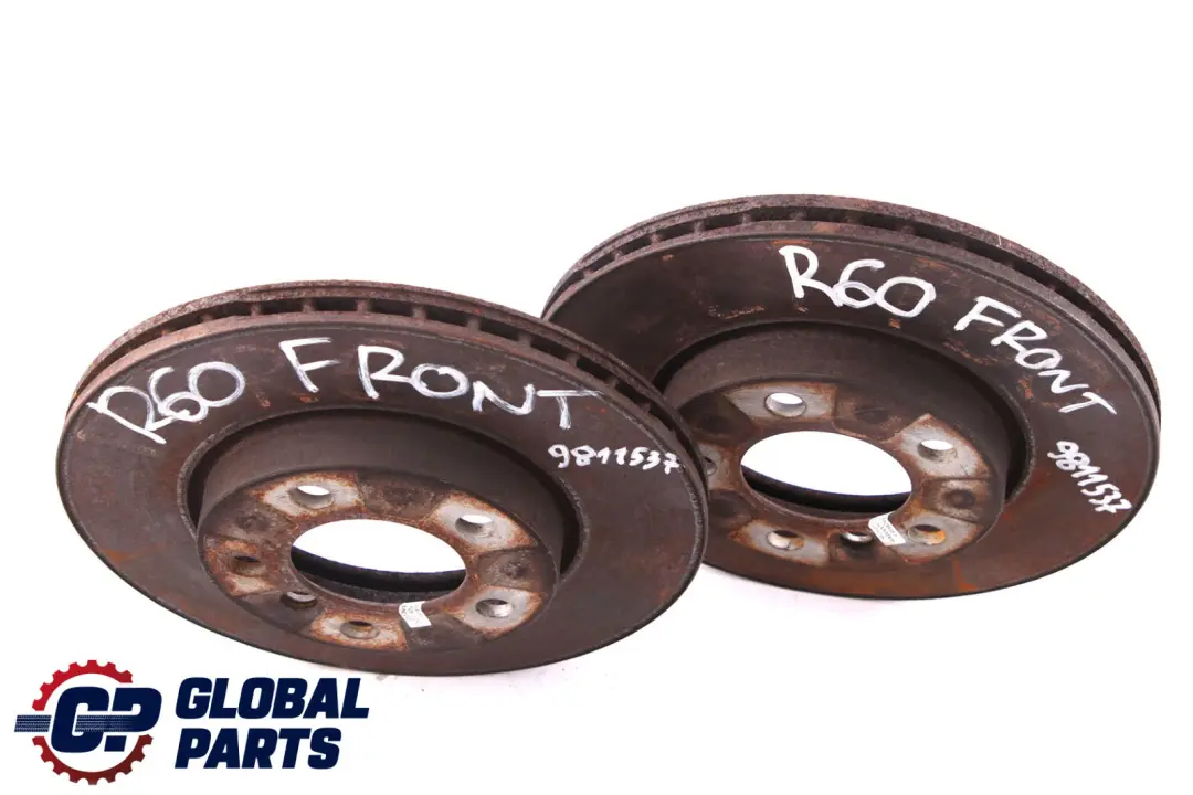 Front Wheel Brake Disc Set 294X22 to Mini Countryman Paceman R60 R61 with Part number 9811537 Mini Countryman Paceman R60 R61 Front Wheel Brake Disc Set 294X22 - SKU 9811537 - Part number 9811537