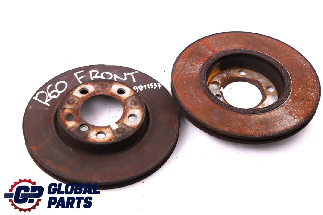 Mini Countryman Paceman R60 R61 Vorne Vorderradbremse Bremsscheibe Set - SKU 9811537 - Teilenummer 9811537