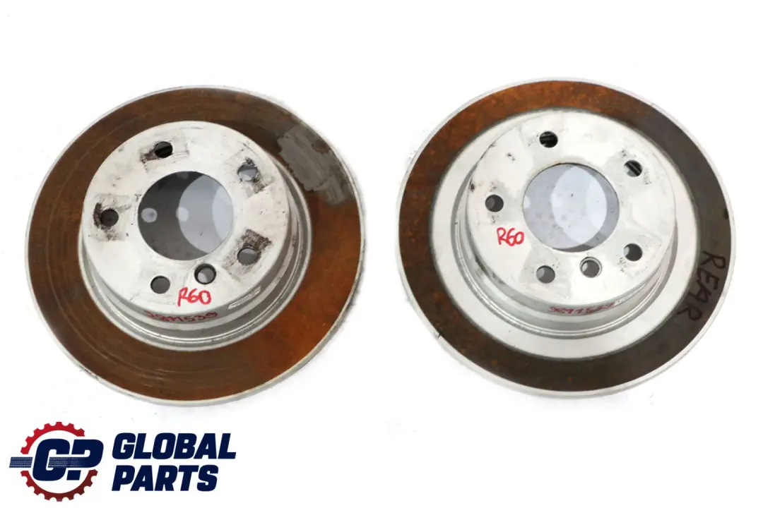 Brake Disc Set 280X10 to Mini Countryman Paceman R60 R61 Rear Wheel with Part number 9811539 Mini Countryman Paceman R60 R61 Rear Wheel Brake Disc Set 280X10 - SKU 9811539 - Part number 9811539