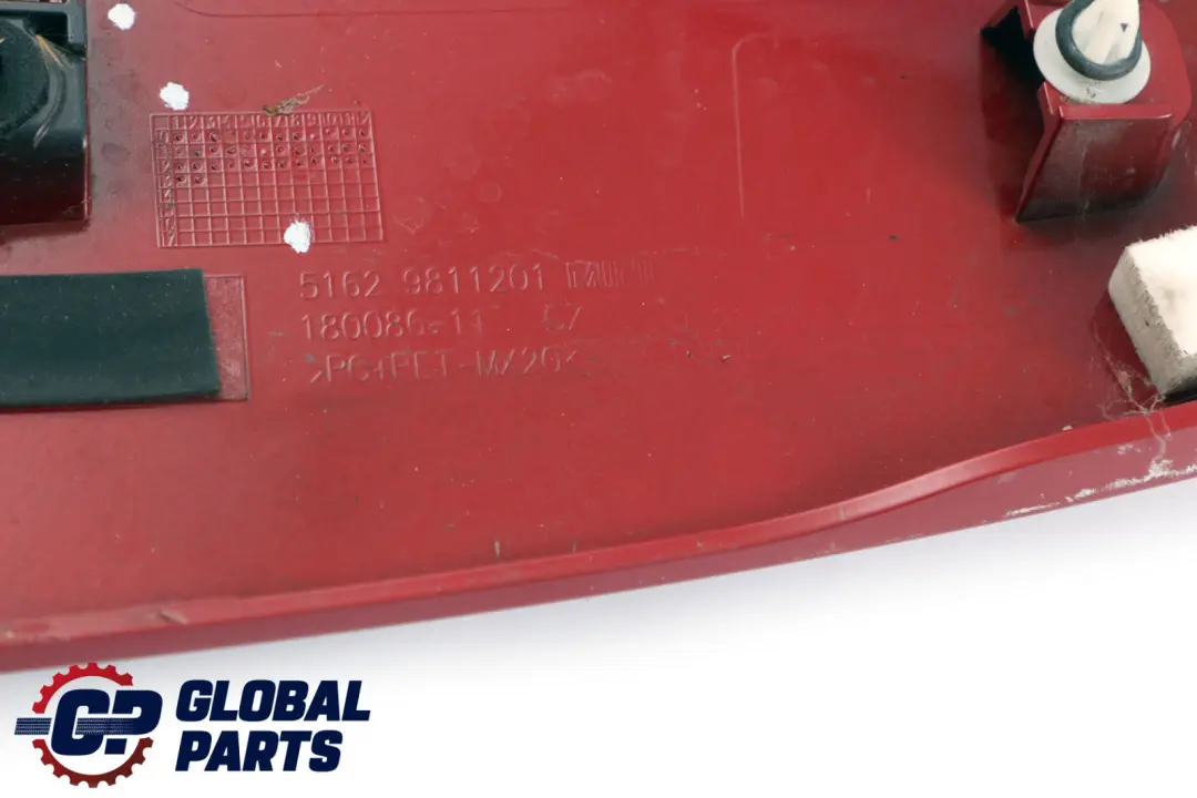 Mini Countryman R60 Rear Tailgate Boot Spoiler Blazing Red Metallic - B83 - SKU 9811625-BRM - Part number 9811625