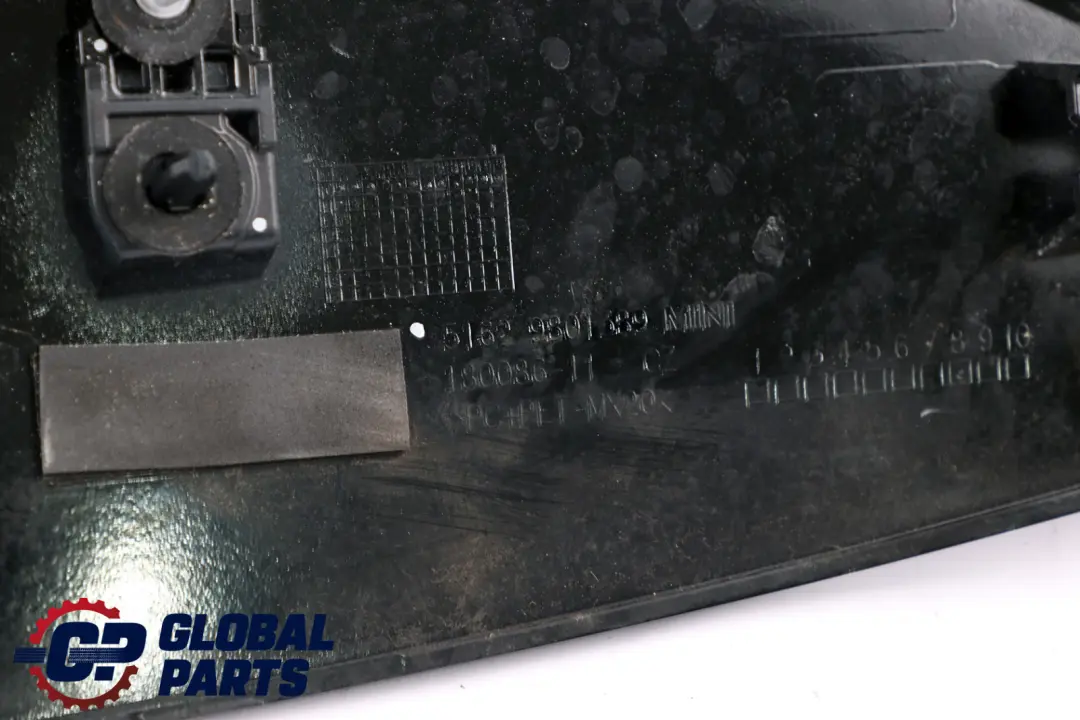 MINI R60 Spojler Lotka Spoiler Klapy Tył Black - SKU 9811626-BLK - Numer Części 9811626