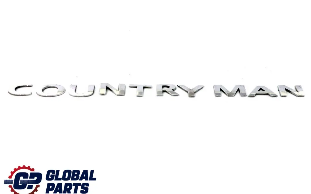 Emblema Badge Lettering Posteriore COUNTRYMAN per Mini Countryman R60 con numero di parte 9811767 Mini Countryman R60 Emblema Badge Lettering Posteriore COUNTRYMAN - SKU 9811767 - Numero di parte 9811767