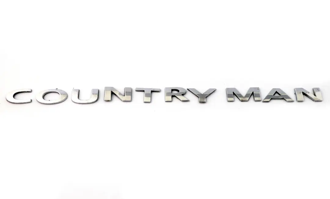Emblema Badge Lettering Posteriore COUNTRYMAN per Mini Countryman R60 con numero di parte 9811767 Mini Countryman R60 Emblema Badge Lettering Posteriore COUNTRYMAN - SKU 9811767 - Numero di parte 9811767