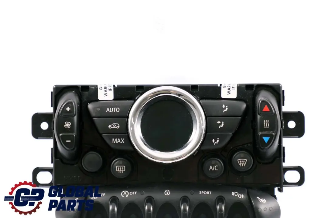 Bedienteil Klimaautomatik 6411 für Mini Cooper R60 R61 mit Teilenummer 9812027 Mini Cooper R60 R61 Bedienteil Klimaautomatik 6411 - SKU 9812027 - Teilenummer 9812027
