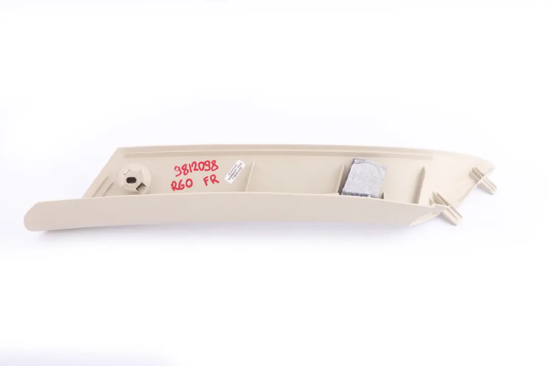 Mini Cooper R60 R61 Colonne A Cache Garniture Droit Beige Clair 9812096 - SKU 9812098 - Numéro de pièce 9812098