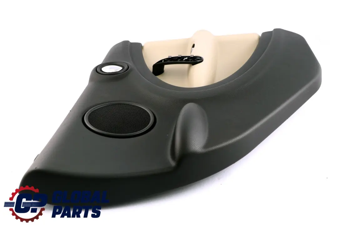 BMW Mini Countryman R60 Türverkleidung Hinten Links Polar Beige Schwarz - SKU 9812109 - Teilenummer 9812109