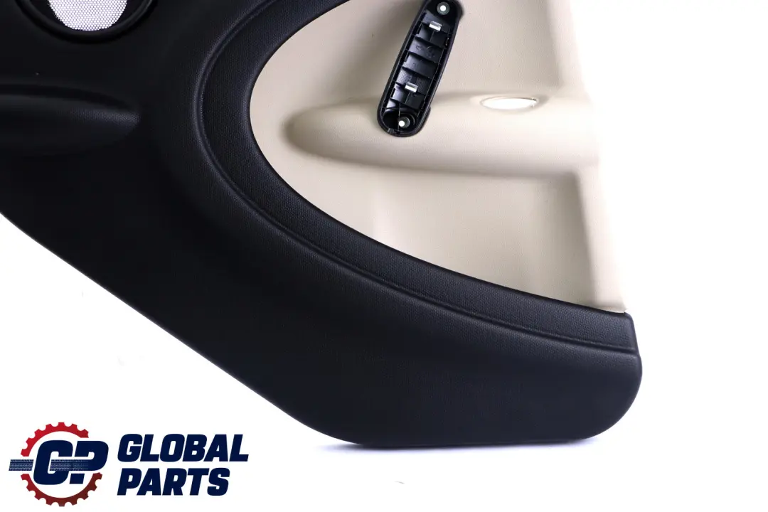 BMW Mini Countryman R60 Türverkleidung Hinten Links Polar Beige Schwarz - SKU 9812109 - Teilenummer 9812109