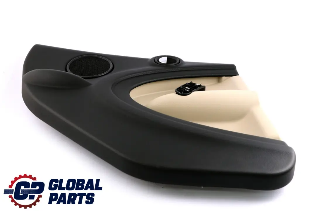 Left N/S Door Card Trim Panel Polar Beige Black to BMW Mini Countryman R60 Rear with Part number 9812109 BMW Mini Countryman R60 Rear Left N/S Door Card Trim Panel Polar Beige Black - SKU 9812109 - Part number 9812109