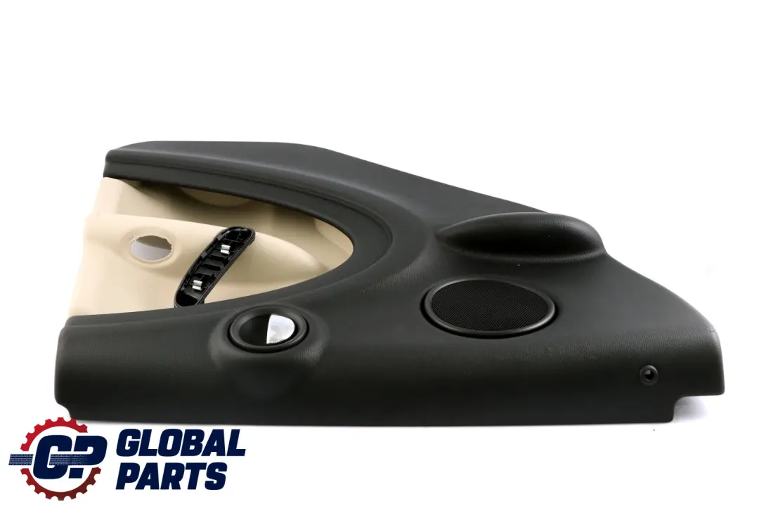 Left N/S Door Card Trim Panel Polar Beige Black to BMW Mini Countryman R60 Rear with Part number 9812109 BMW Mini Countryman R60 Rear Left N/S Door Card Trim Panel Polar Beige Black - SKU 9812109 - Part number 9812109