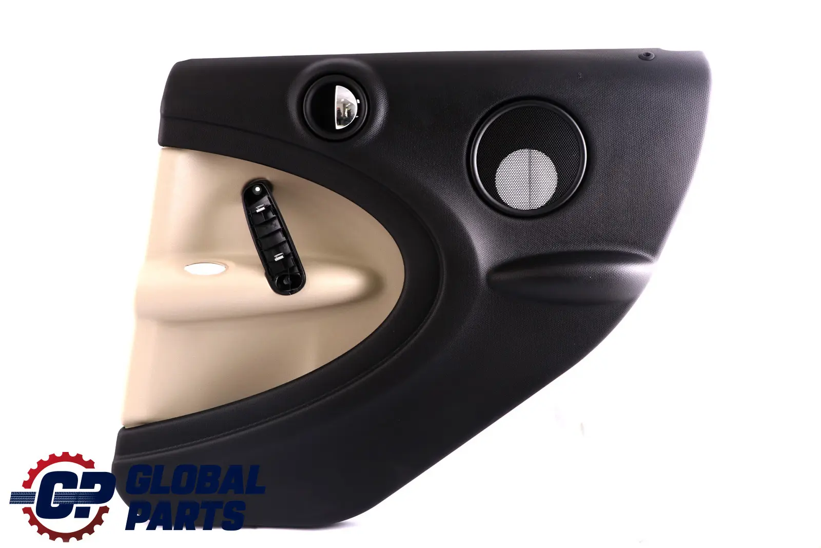 BMW Mini Countryman R60 Rear Right O/S Door Card Trim Panel Polar Beige Black