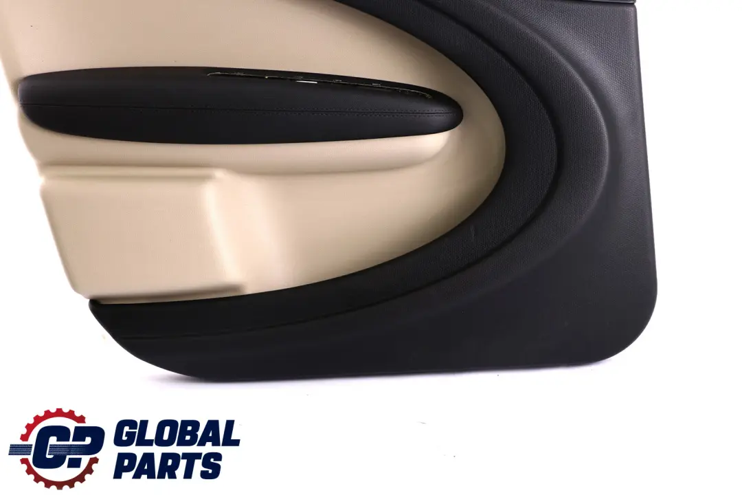 Vordere Linke Tür Karte Trim Panel Polar Beige Schwarz für Mini Countryman R60 mit Teilenummer 9812141 Mini Countryman R60 Vordere Linke Tür Karte Trim Panel Polar Beige Schwarz - SKU 9812141 - Teilenummer 9812141