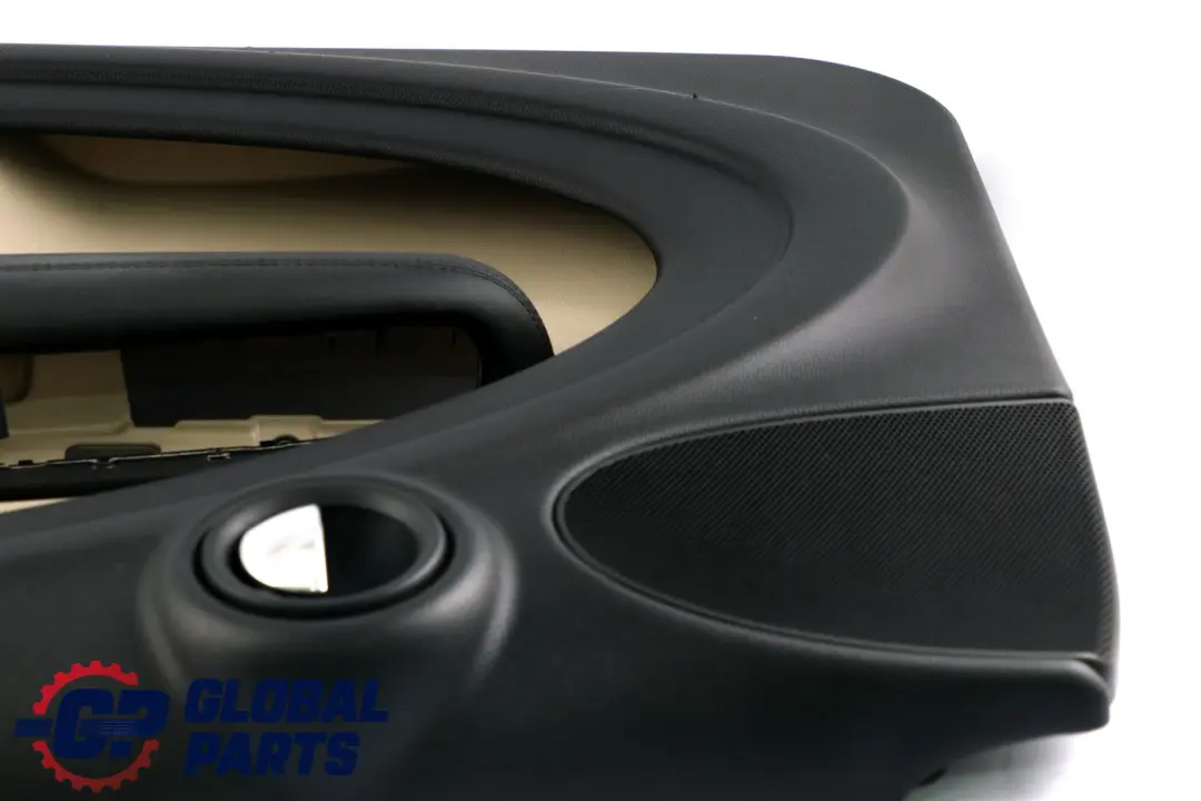 Front Right O/S Door Card Trim Panel Polar Beige Black to Mini Countryman R60 with Part number 9812142 Mini Countryman R60 Front Right O/S Door Card Trim Panel Polar Beige Black - SKU 9812142 - Part number 9812142