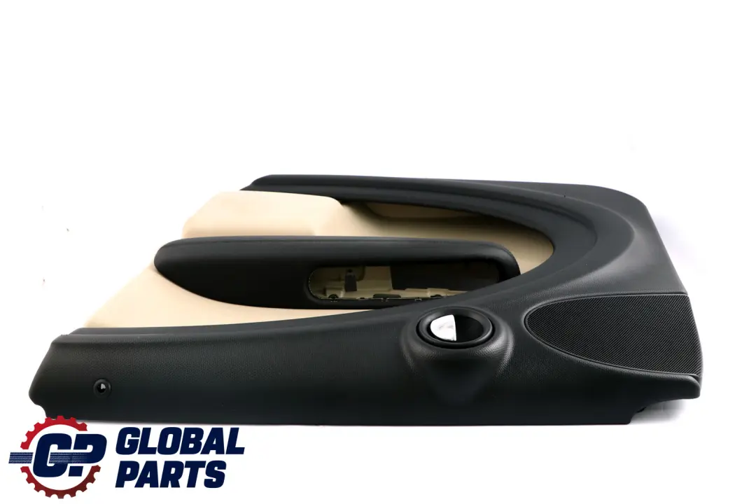 Front Right O/S Door Card Trim Panel Polar Beige Black to Mini Countryman R60 with Part number 9812142 Mini Countryman R60 Front Right O/S Door Card Trim Panel Polar Beige Black - SKU 9812142 - Part number 9812142