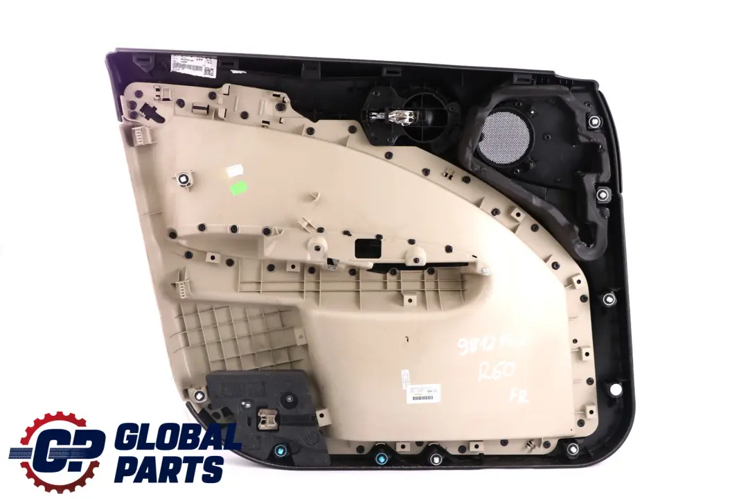 Mini Countryman R60 Front Right O/S Door Card Trim Panel Polar Beige Black - SKU 9812142 - Part number 9812142