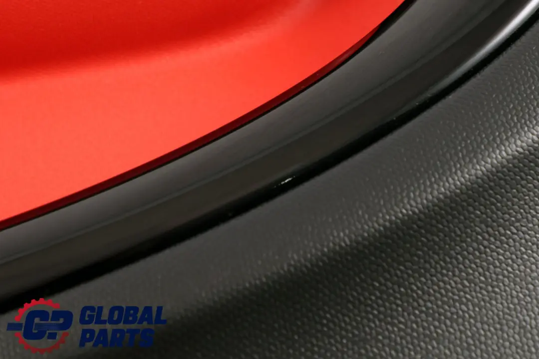 Front Left N/S Door Card Panel Carbon Black Pure Red to Mini Countryman R60 with Part number 9812173 Mini Countryman R60 Front Left N/S Door Card Panel Carbon Black Pure Red - SKU 9812173 - Part number 9812173