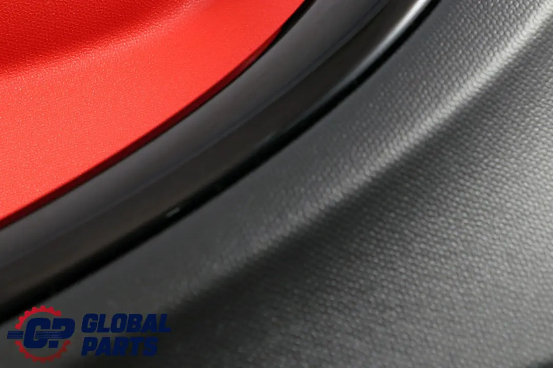 Front Left N/S Door Card Panel Carbon Black Pure Red to Mini Countryman R60 with Part number 9812173 Mini Countryman R60 Front Left N/S Door Card Panel Carbon Black Pure Red - SKU 9812173 - Part number 9812173