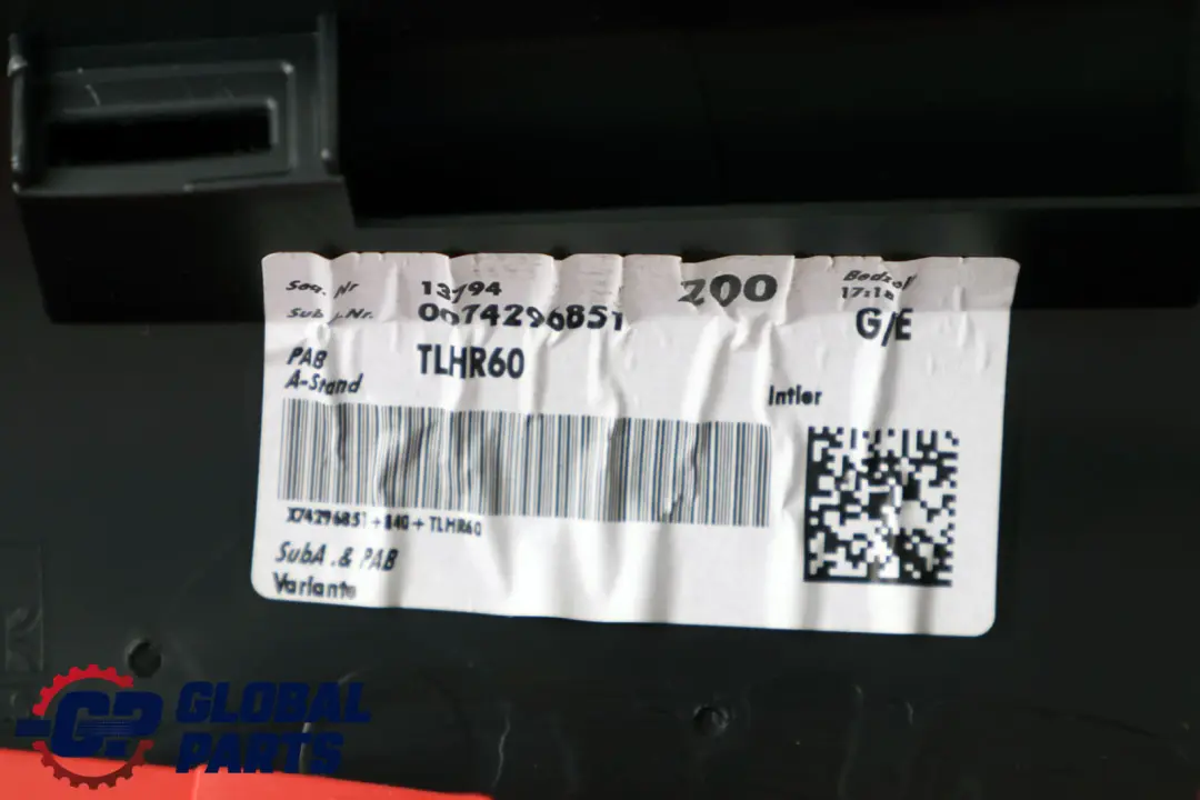 Left N/S Door Card Panel Carbon Black Pure Red to Mini Countryman R60 Rear with Part number 9812175 Mini Countryman R60 Rear Left N/S Door Card Panel Carbon Black Pure Red - SKU 9812175 - Part number 9812175