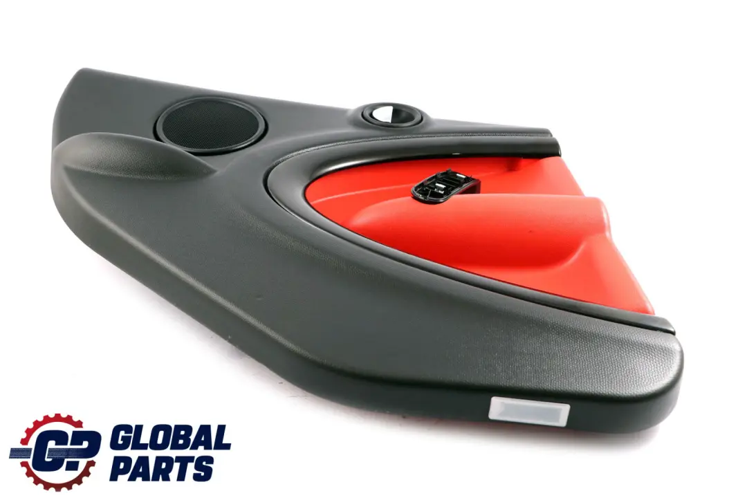 Mini Countryman R60 Rear Left N/S Door Card Panel Carbon Black Pure Red - SKU 9812175 - Part number 9812175