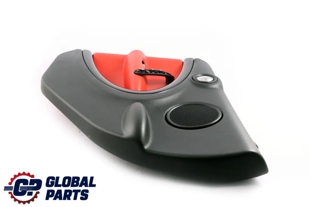 Mini Countryman R60 Rear Right O/S Door Card Panel Carbon Black Pure Red - SKU 9812176 - Part number 9812176