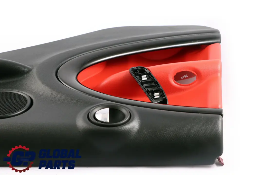 Mini Countryman R60 Rear Right O/S Door Card Panel Carbon Black Pure Red - SKU 9812176 - Part number 9812176
