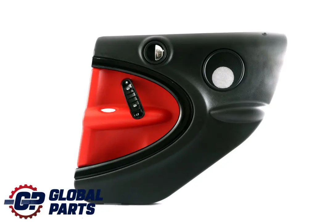 Mini Countryman R60 Rear Right O/S Door Card Panel Carbon Black Pure Red - SKU 9812176 - Part number 9812176