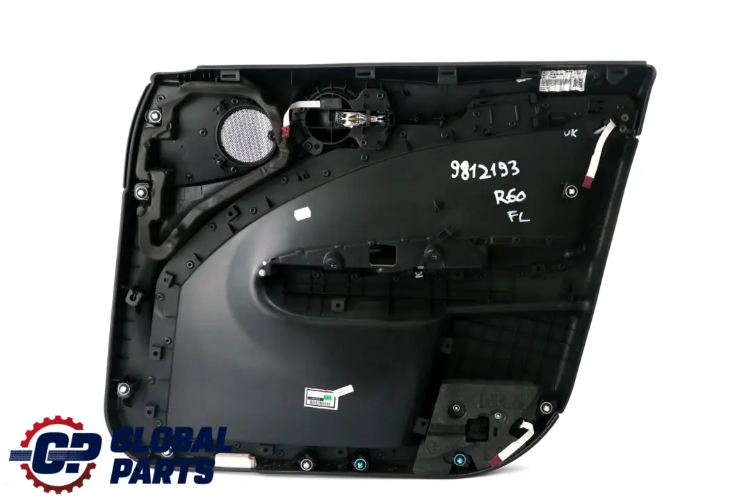 Mini Countryman R60 Pannello Porta Davanti SX Nero Scuro Argento - SKU 9812193 - Numero di parte 9812193