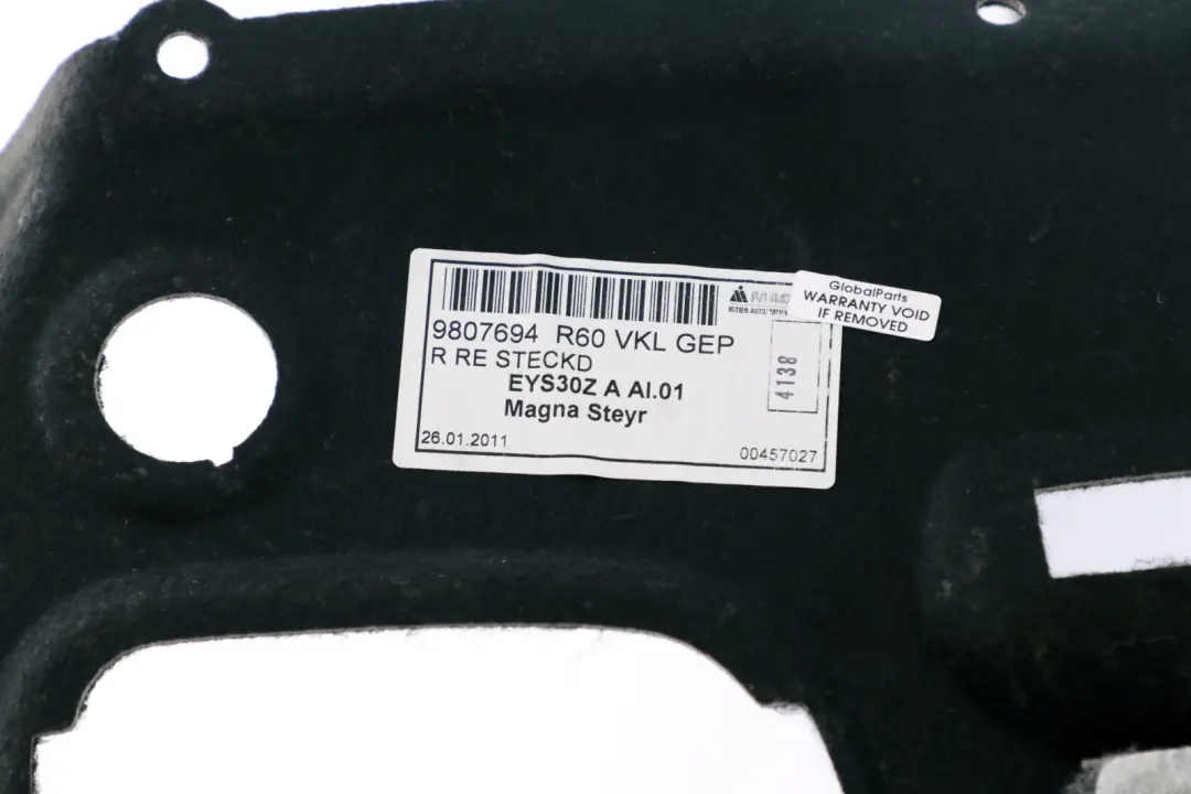 Boczek Tapicerka Bagażnika Prawy Prawa do Mini Countryman R60 o numerze 9812318 Mini Countryman R60 Boczek Tapicerka Bagażnika Prawy Prawa - SKU 9812318-1 - Numer Części 9812318