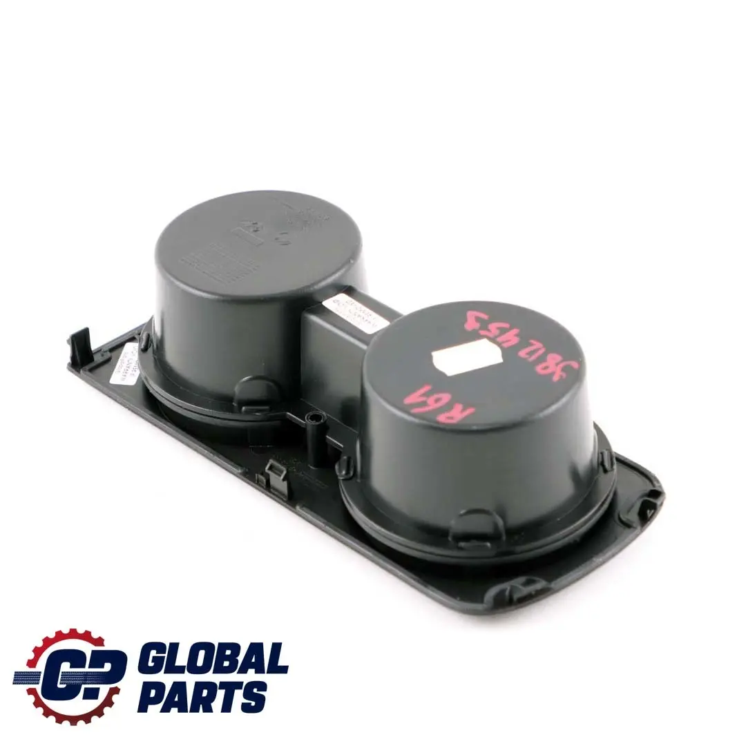 Centre Console Rear Cup Drink Holder Trim Black to Mini Paceman R61 with Part number 9812459 Mini Paceman R61 Centre Console Rear Cup Drink Holder Trim Black - SKU 9812459 - Part number 9812459