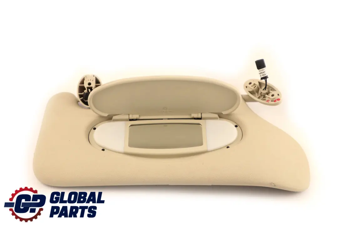  Sonnen Blende Mini Countryman R60 R61 Mit Spiegel Rechts Außen Hellbeige - SKU 9812694 - Teilenummer 9812694