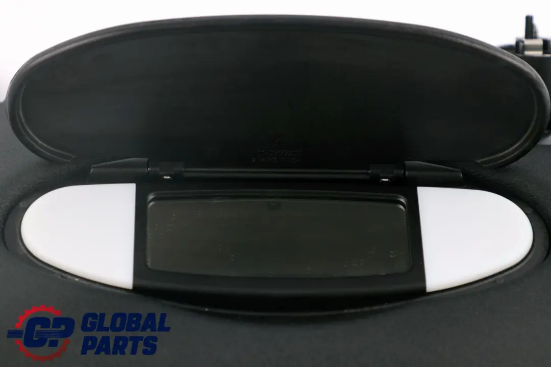 Mini R60 Specchietto Parasole Sinistro Con Etichetta Luminosa Nero Carbonio - SKU 9813129 - Numero di parte 9813129