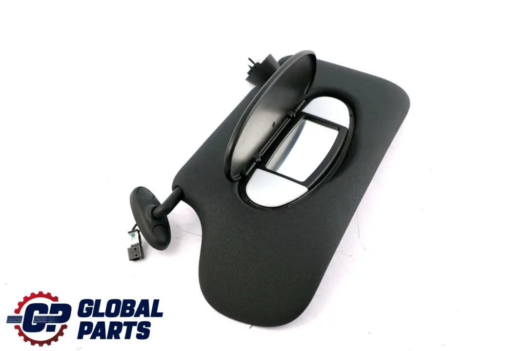 Mini R60 Specchietto Parasole Sinistro Con Etichetta Luminosa Nero Carbonio - SKU 9813129 - Numero di parte 9813129