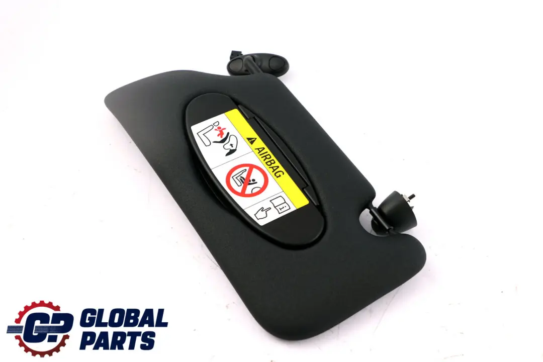 Mini R60 Specchietto Parasole Sinistro Con Etichetta Luminosa Nero Carbonio - SKU 9813129 - Numero di parte 9813129