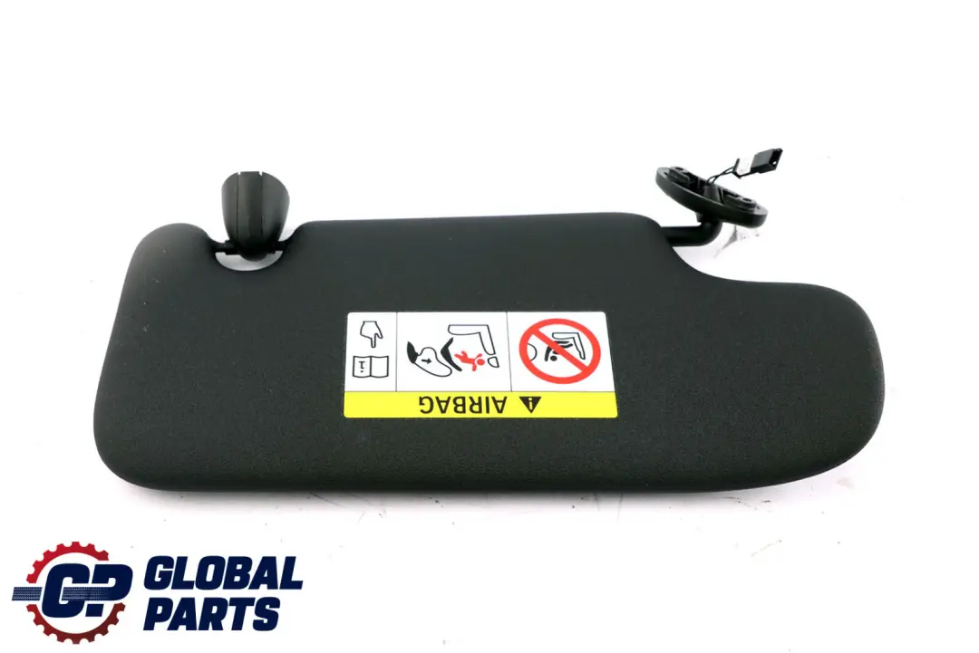 Mini R60 Specchietto Parasole Sinistro Con Etichetta Luminosa Nero Carbonio - SKU 9813129 - Numero di parte 9813129