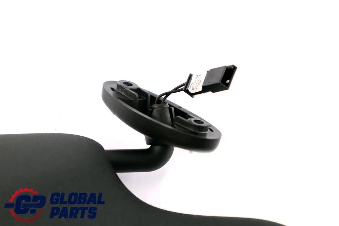 Mini R60 Specchietto Parasole Sinistro Con Etichetta Luminosa Nero Carbonio - SKU 9813129 - Numero di parte 9813129