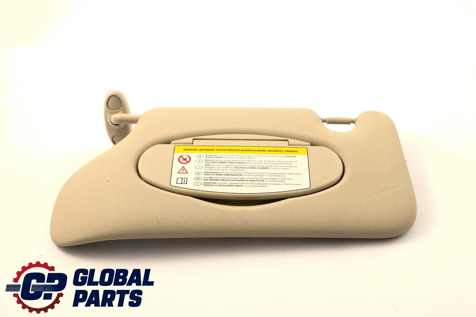 MINI Countryman R60 Espejo parasol izquierdo con etiqueta Light Beige