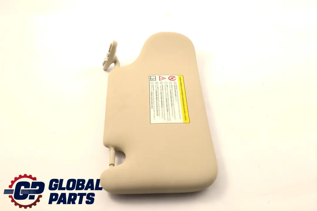 Left N/S Sun Visor Mirror With Label Light Beige to MINI Countryman R60 with Part number 9813131 MINI Countryman R60 Left N/S Sun Visor Mirror With Label Light Beige - SKU 9813131-2 - Part number 9813131