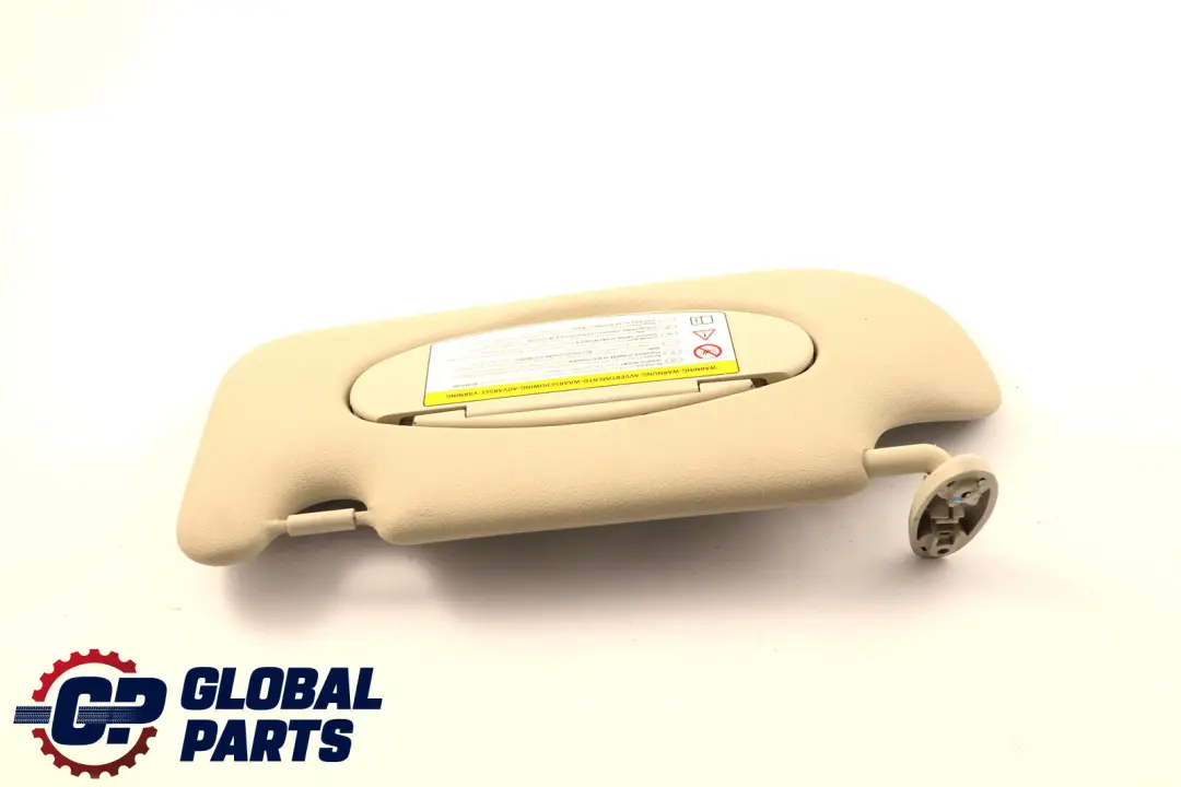Sonnenblende Mit Label Links Light Beige für BMW Mini Cooper R60 Countryman mit Teilenummer 9813131 BMW Mini Cooper R60 Countryman Sonnenblende Mit Label Links Light Beige - SKU 9813131-2 - Teilenummer 9813131