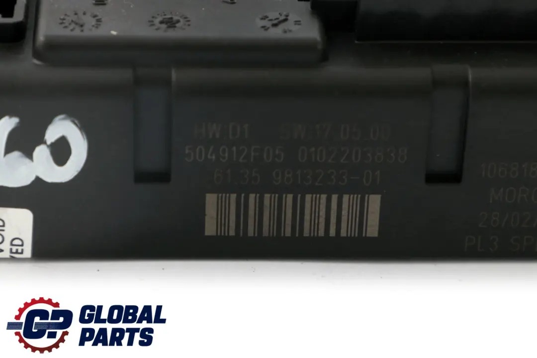 Fuse Distribution Box SPEG High to BMW Mini Cooper Countryman R60 with Part number 9813233 BMW Mini Cooper Countryman R60 Fuse Distribution Box SPEG High - SKU 9813233 - Part number 9813233