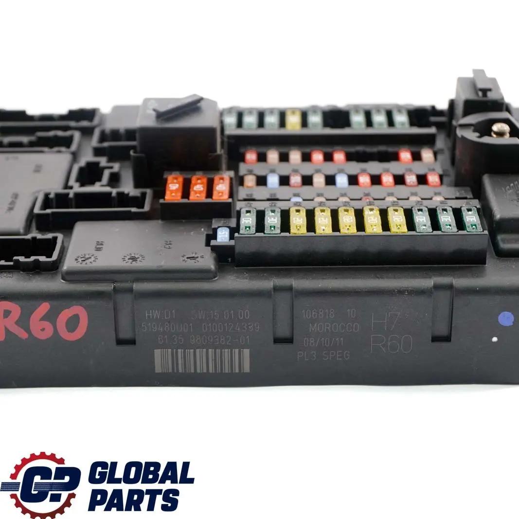 Mini Countryman R60 Scatola distribuzione fusibili SPEG High DC/DC H7 9809382 - SKU 9813621 - Numero di parte 9813621