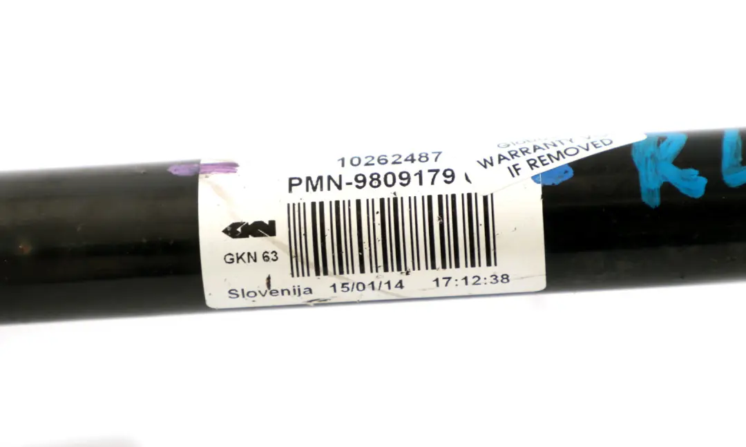 L'Arbre De Sortie Arriere Gauche 9809179 pour Mini Cooper ALL4 R60 à propos du numéro de pièce 9808051 Mini Cooper ALL4 R60 L'Arbre De Sortie Arriere Gauche 9809179 - SKU 9813707 - Numéro de pièce 9808051