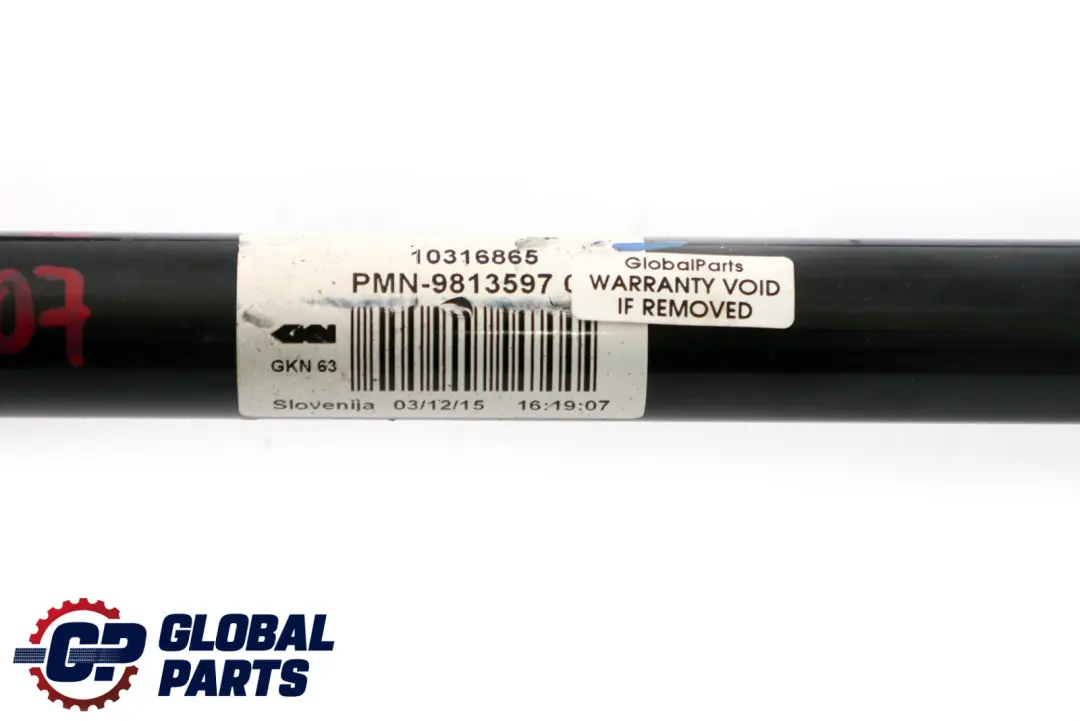 Mini Cooper ALL4 R60 Driveshaft Output Shaft Rear Left N/S 9809179 - SKU 9813707 - Part number 9808051