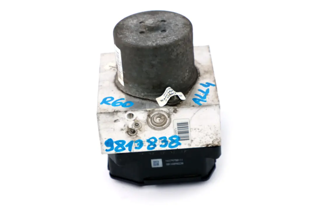 DSC Hydro Braking Unit Pump Module 9807210 9807211 pour Mini Cooper S D R60 R61 à propos du numéro de pièce 9813838 Mini Cooper S D R60 R61 DSC Hydro Braking Unit Pump Module 9807210 9807211 - SKU 9813838 - Numéro de pièce 9813838