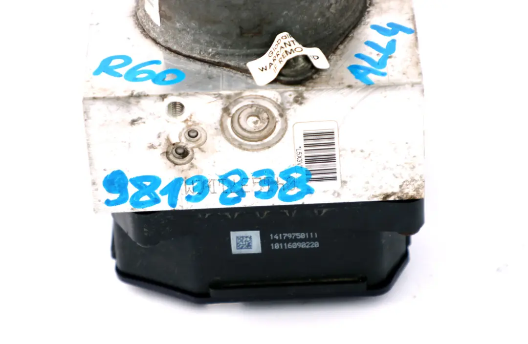 DSC Hydro Braking Unit Pump Module 9807210 9807211 pour Mini Cooper S D R60 R61 à propos du numéro de pièce 9813838 Mini Cooper S D R60 R61 DSC Hydro Braking Unit Pump Module 9807210 9807211 - SKU 9813838 - Numéro de pièce 9813838