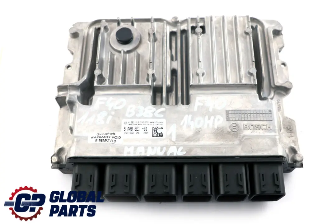 BMW 1 Series F40 118i Petrol B38C 140HP ECU Kit DME + Key + BDM Manual - SKU 9844137 - Part number 5A088E1