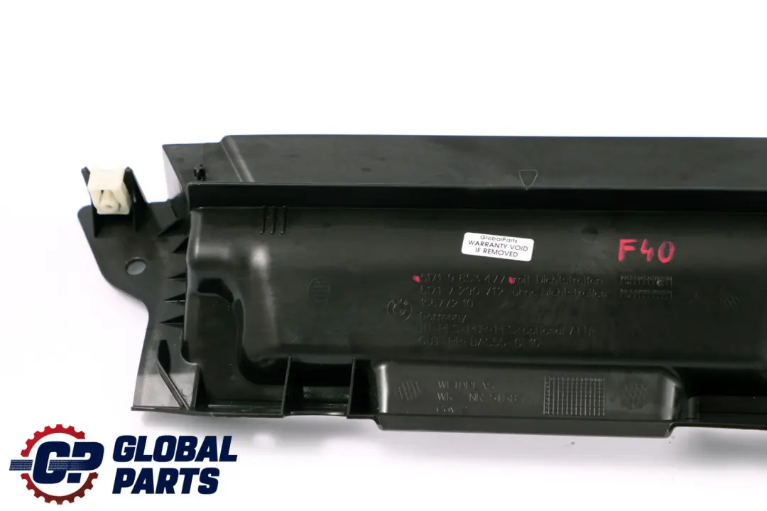 BMW F40 Mini F54 Mamparo Sección Superior Tapa Motor Delantero - SKU 9853477 - Número de pieza 9853477