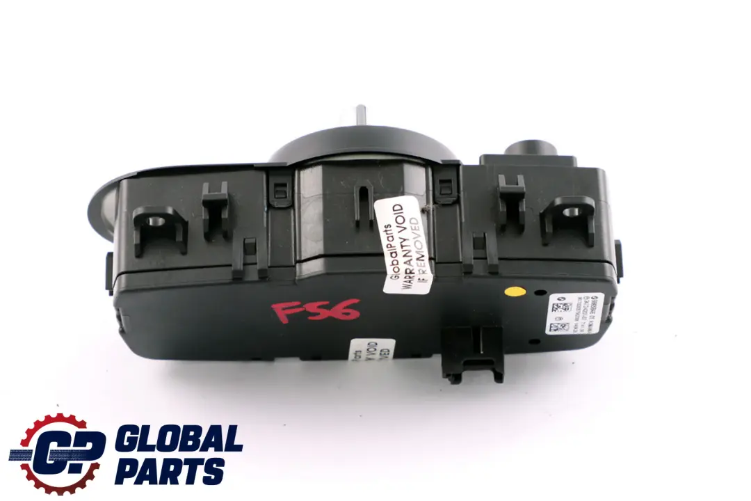 Mini Cooper F55 F56 Light Headlight Control Element Switch Panel - SKU 9865846 - Part number 9301807
