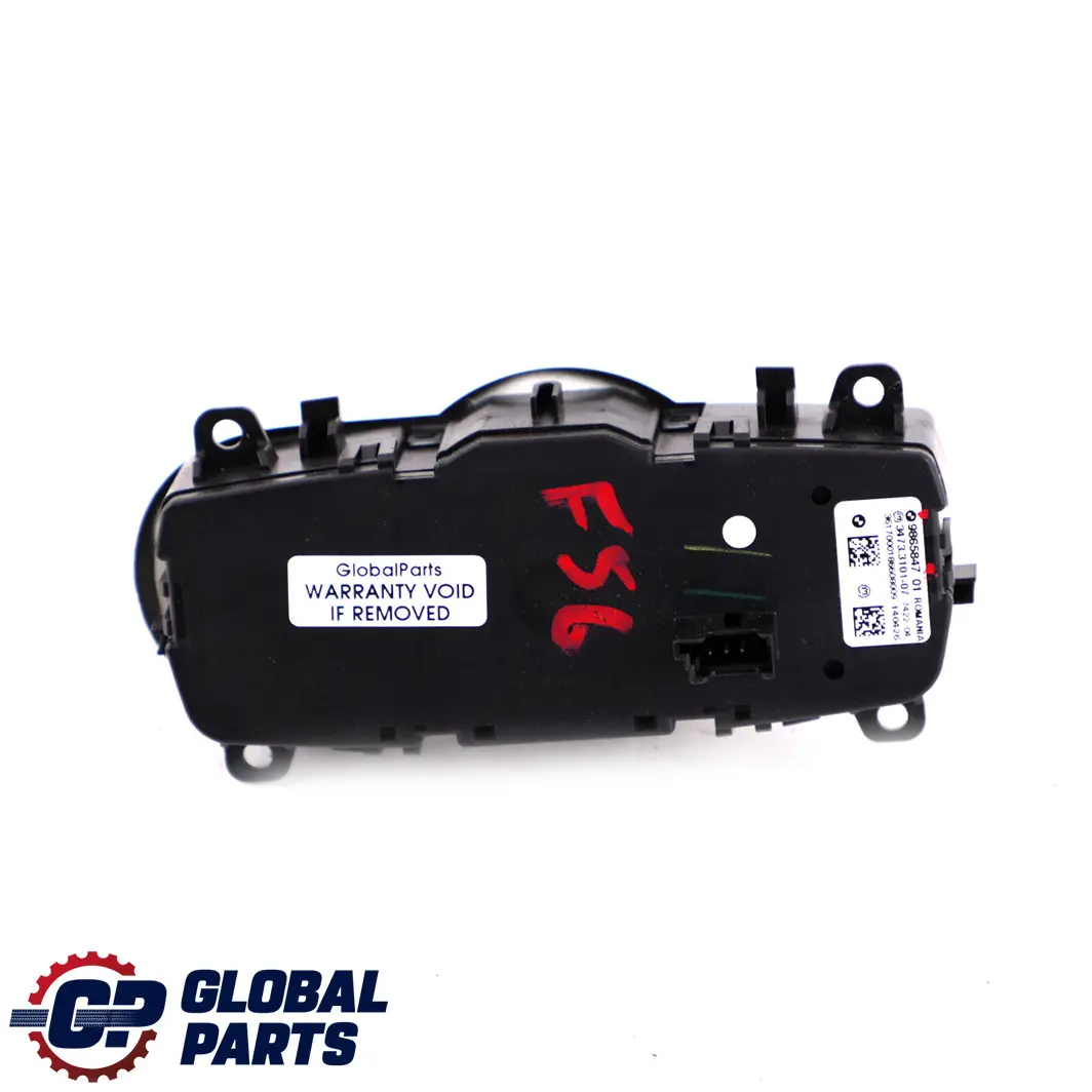 MINI Cooper F55 F56 F57 Schalter Licht Lichtschalter Schwarz - SKU 9865847 - Teilenummer 9865847