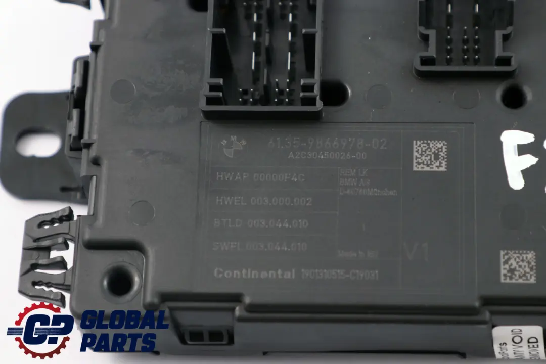 Módulo de la unidad de control carrocería REM para BMW F20 F21 F30 F31 F32 con número de pieza 9866978 BMW F20 F21 F30 F31 F32 Módulo de la unidad de control carrocería REM - SKU 9866978 - Número de pieza 9866978